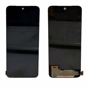 Ekranas Xiaomi Redmi Note 12S/Redmi Note 11/Redmi Note 11S/Poco M4 Pro 4G su lietimui jautriu stikliuku juodas OLED