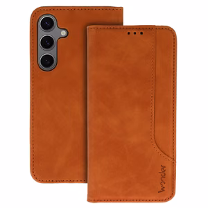 Wonder Prime dėklas telefonui Xiaomi 14T Pro rudas