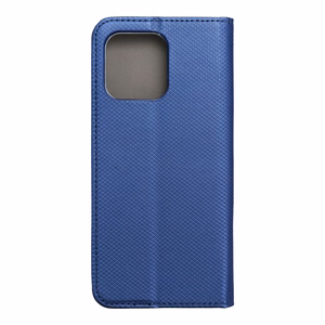 Flip case for Motorola E15 Smart Case Book navy blue