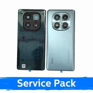 Xiaomi Redmi Note 14 Pro 4G galinis dangtelis, vandenyno mėlynos spalvos (Ocean Blue; gamintojo serviso pakuotė)