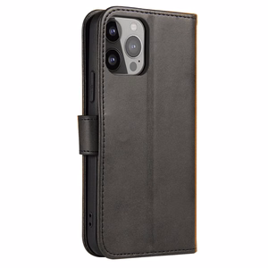 Magnet Case чехол для Google Pixel 7 с флип-кошельком и подставкой чёрный