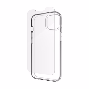 ZAGG IF Defense rinkinys dėklas iPhone 16e (2025) / 15 / 14 / 13 - Permatomas