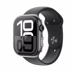 AmazingThing Radix Glass чехол для Apple Watch 46 мм - прозрачный