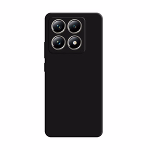 3mk Silikoninis dėklas telefonui Xiaomi 14T Pro - juodas