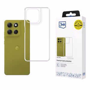 3mk Clear Чехол для Motorola Moto G86 / G86 Power — прозрачный