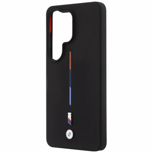 BMW M Silicone Tricolor Line MagSafe чехол для Samsung Galaxy S26 Ultra — чёрный