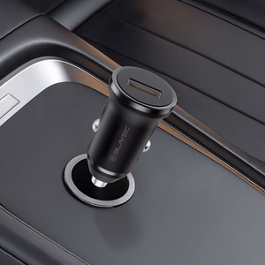 Blavec Car charger BS-01A-C Road - USB - QC 3.0 18W with USB to Type C cable (CCBS01ACR-UB) black