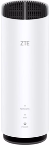 ZTE G5C - Gigabit Ethernet dviejų dažnių (2.4 GHz / 5 GHz) Wi-Fi 6 4G/5G belaidis maršrutizatorius baltas