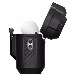 Spigen Lock Fit dėklas AirPods Pro 3 juodas