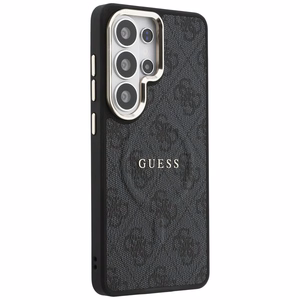 GUESS чехол SAMSUNG S26 Ultra GUHMS26LP4MSEGCK (4G Embossed Ring MagSafe) черный