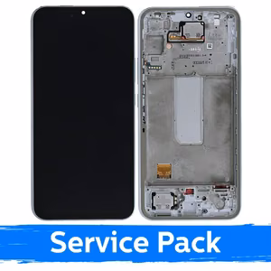 LCD ekranas Samsung G988 S20 Ultra su rėmeliu / Cosmic Grey / (Service Pack) +SU BATERIJA
