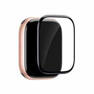 Защитная плёнка Puro Flexible Shield с аппликатором для Apple Watch 10/11 42mm — чёрный