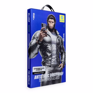 LCD apsauginis stikliukas 5D Mr. Monkey Glass (Strong HD) Apple iPhone 18 Pro juodas