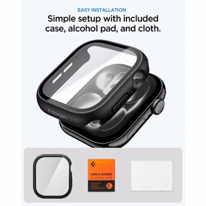 Чехол Spigen Thin Fit 360 для Apple Watch 42 mm – чёрный