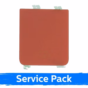 Back cover compatible with Samsung F721 Z Flip4 / red / (service pack)