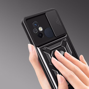 Tech-Protect CamShield Pro dėklas Xiaomi Redmi 12C – juodas
