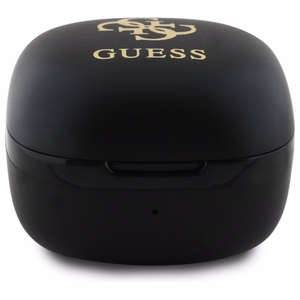 Guess Bluetooth headphones GUTWSJ144ESK TWS + docking station black/black Iridescent 4G Printed Logo