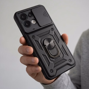 Tech-Protect CamShield Pro dėklas Xiaomi Redmi 17 4G / 5G, juodas