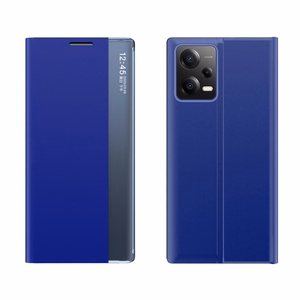 New Sleep Case для Xiaomi Redmi Note 12 Pro+ чехол с откидной подставкой синий