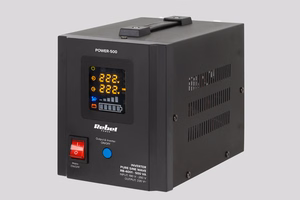 Rebel POWER-500 emergency power supply, pure sine wave inverter with charging, 12 V / 230 V, 500 VA / 300 W