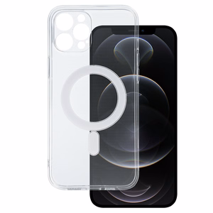 TEL PROTECT MagSilicone Case for Iphone 12 Pro Max Transparent