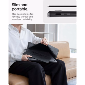 Spigen SlimFold LD201-S6 Laptop Stand - Gray