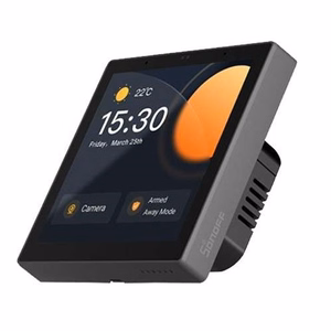 Sonoff NSPanel Pro Wi-Fi/Bluetooth/ZigBee Matter išmanus valdymo skydelis (juodas)