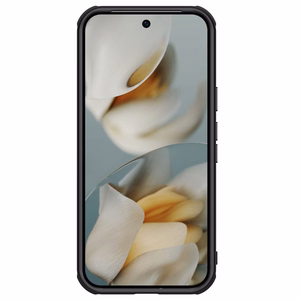 "Nillkin Super Frosted Shield Pro" magnetinis dėklas "Google Pixel 10/10 Pro", suderinamas su "MagSafe" - juodas