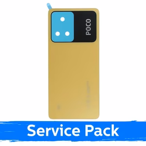 Back Cover Compatible With Xiaomi Poco X5 Pro 5G / Poco Yellow / (Service Pack)