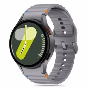 Tech-Protect силиконовый спортивный ремешок для Samsung Galaxy Watch 4 / 5 / 5 Pro / 6 / 7 / FE - серый