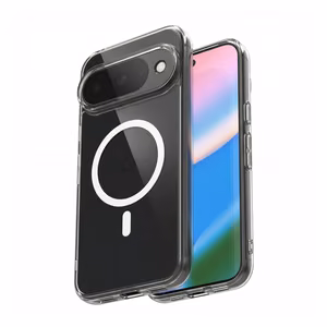 Crong Hybrid Clear Magnetic MagSafe case for Google Pixel 10 / 10 Pro, clear