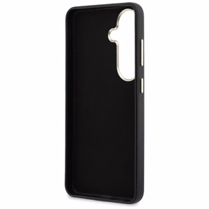 Guess case Grained Big 4G Metal Logo for Samsung Galaxy S26 black