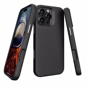 Чехол Perfectionists Triangle Mag для iPhone 12 Pro Max чёрный