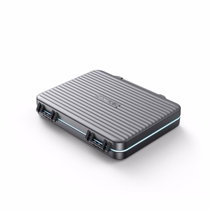 Orico PHCD dėklas atminties kortelėms ir duomenų laikmenoms, juodas, 2.5 colio SSD, 2.5 colio HDD, M.2 SSD, SD, Micro SD, CompactFlash kortelių skaitytuvams - juodas
