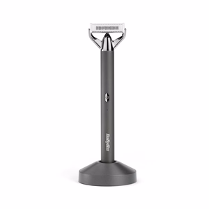 BaByliss Super-X Metal OT996E – belaidė drėgnam ir sausam naudojimui skirta barzdos kirpimo mašinėlė, sidabro spalvos