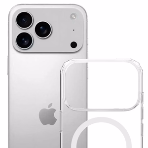 3mk Armor Magnetinis dėklas iPhone 17 Pro telefonui - permatomas