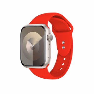 Ремешок Crong Liquid для Apple Watch 38 / 40 / 41 / 42 mm, красный