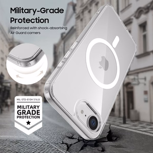 Tech-Protect FlexAir Hybrid MagSafe iPhone 16e dėklas - skaidrus
