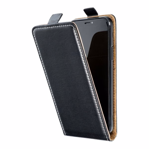 Vertical flip case for Huawei P8 LITE Slim Flexi Fresh czarne