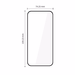 Tech-Protect Glass Fit+ Закалённое стекло 2 шт. для Motorola Moto G67 / G77 - чёрный