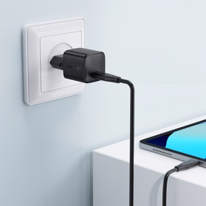 Įkroviklis Acefast A118 30W GaN USB-C juodas