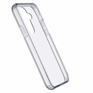 Cellularline Clear Strong dėklas, skirtas Samsung Galaxy A54 5G, su integruota antibakterine formule, skaidrus