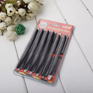 Car door edge protector 8 pcs black