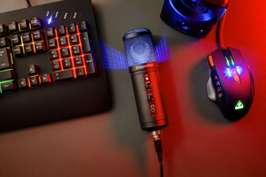 Kruger&Matz Warrior GV-100 USB žaidimų ir vlogų mikrofonas