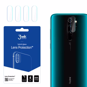 3mk Objektyvo apsaugos stiklas hibridinis telefonui Xiaomi Redmi Note 8 Pro