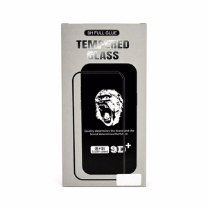 Tempered glass 9D Gorilla Apple iPhone 17 Pro Max black (set of 10)