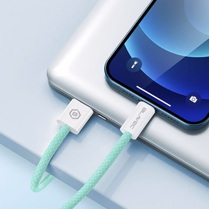 Blavec Kabelis Candy pīnīts - Type C to Lightning - PD 20W 2,4A 2 metres Apple CarPlay (CCA-CL24GN20) žalias