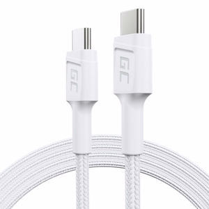 Green Cell KABGC30W USB laidas USB 3.2 Gen 1 (3.1 Gen 1) 1.2 m USB C baltas