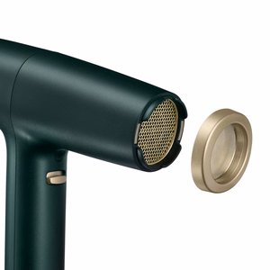 BaByliss Air Power Pro D6555DE – ионный фен 1700 Вт, зелёный/золотистый