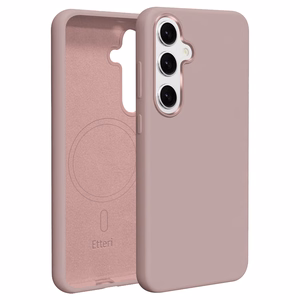 Etteri Silikoninis Mag dėklas for Samsung Galaxy S26 šviesiai rožinis